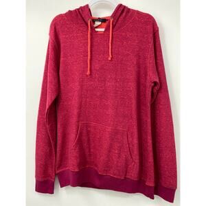 Level Eight Womens Purple Pink Orange Hoodie Sweater Top NEW Large Hooded